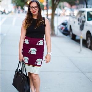 Vintage Anthropologie Pencil Skirt
